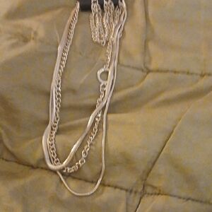 Multi-Chain Gold-Tone Layered Necklace